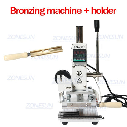 ZONESUN ZS-100 10x13cm Hot Foil Stamping Machine