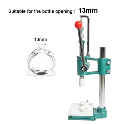 ZONESUN 13/15/17/20mm Manual Perfume Bottle Capping Machine