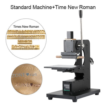 ZONESUN WT-90XTS Manual Hot Foil Stamping Machine With Infrared Locator